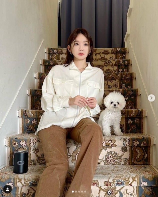 강민경, 여친짤의 정석...훈훈한 투 샷