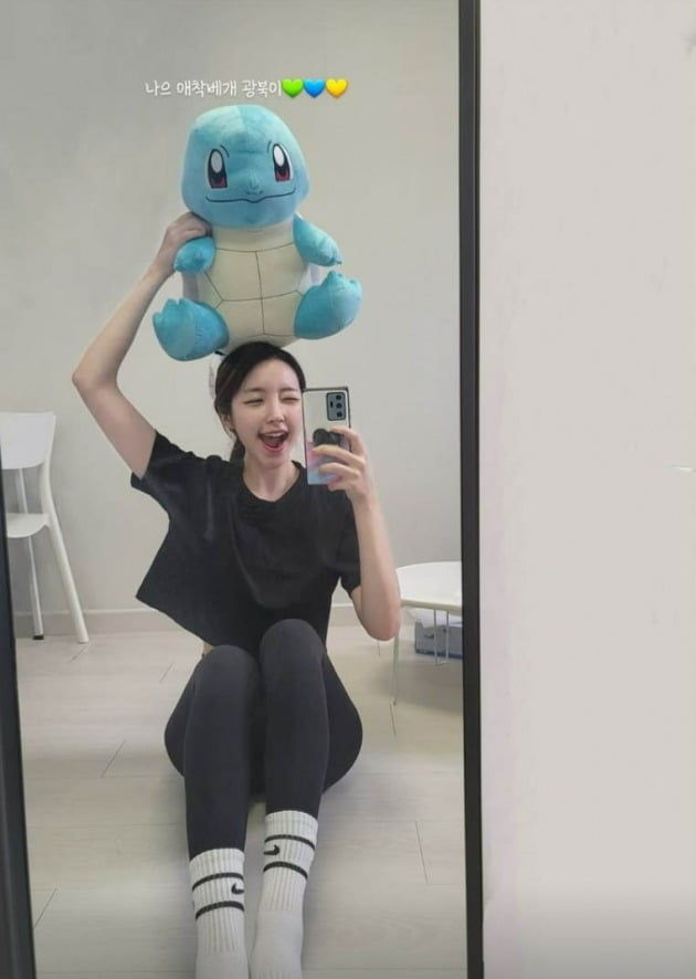 성해은, 애착인형은 ♥정현규 아닌 꼬부기였네 "나의 애착베개 광북이"