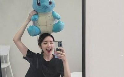 성해은, 애착인형은 ♥정현규 아닌 꼬부기였네 "나의 애착베개 광북이"