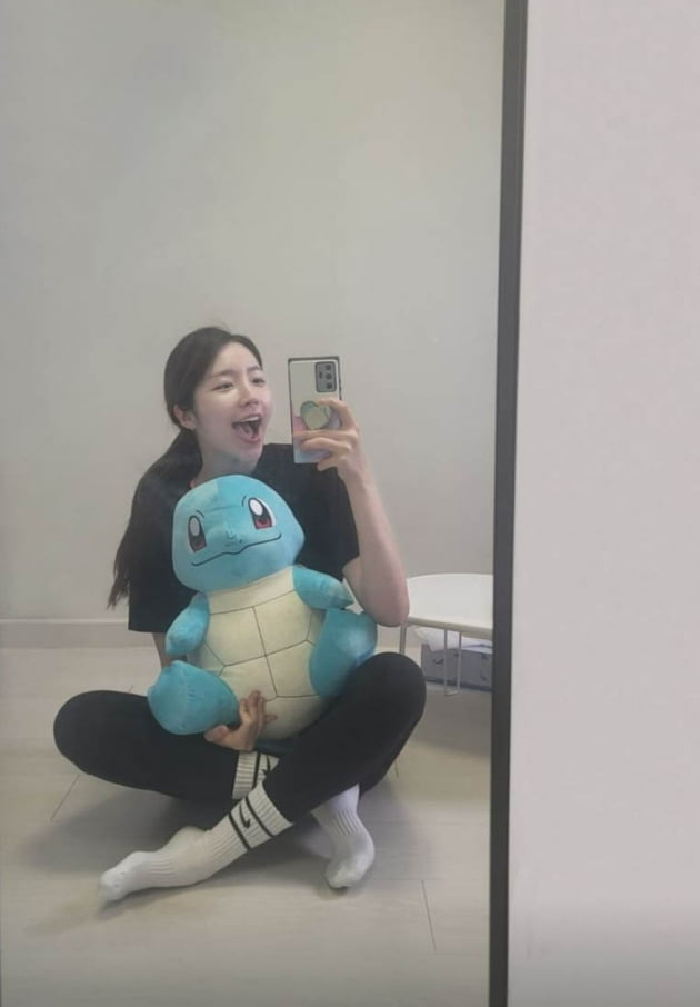 성해은, 애착인형은 ♥정현규 아닌 꼬부기였네 "나의 애착베개 광북이"