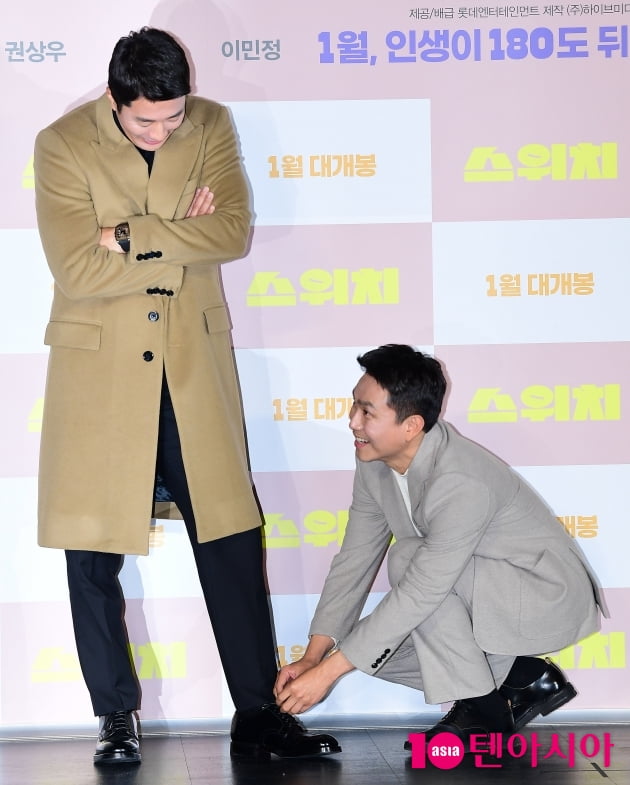 [TEN 포토] 권상우-오정세 '스타와 매니저'
