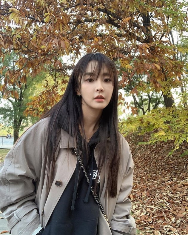정유미, ♥강타와 마지막 가을 즐겼나? 한껏 뽐낸 귀여움 