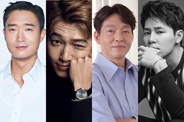 조우진, 정경호, 박지환, 이규형 /사진제공=유본컴퍼니, 매니지먼트 오름, 저스트엔터테인먼트, 에이스팩토리