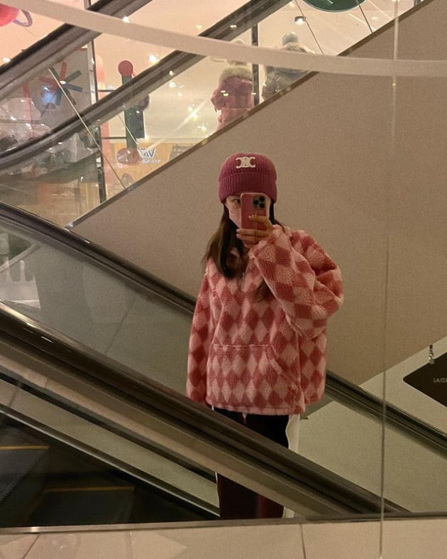 '임창정♥' 서하얀, 명품 C사 비니 쓰고 병원行 "준표와 소아과 여행"