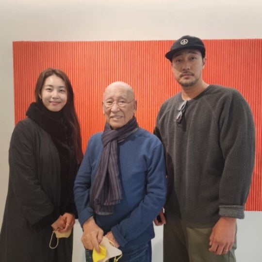 조은정 박서보 소지섭 / 사진=박서보 인스타그램