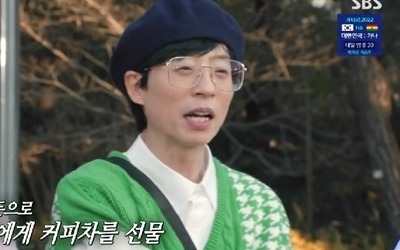 [종합] SBS 연예대상 노렸나…유재석, 비싼 커피차 쐈다 "돈 쓸 데가 없어" ('런닝맨')