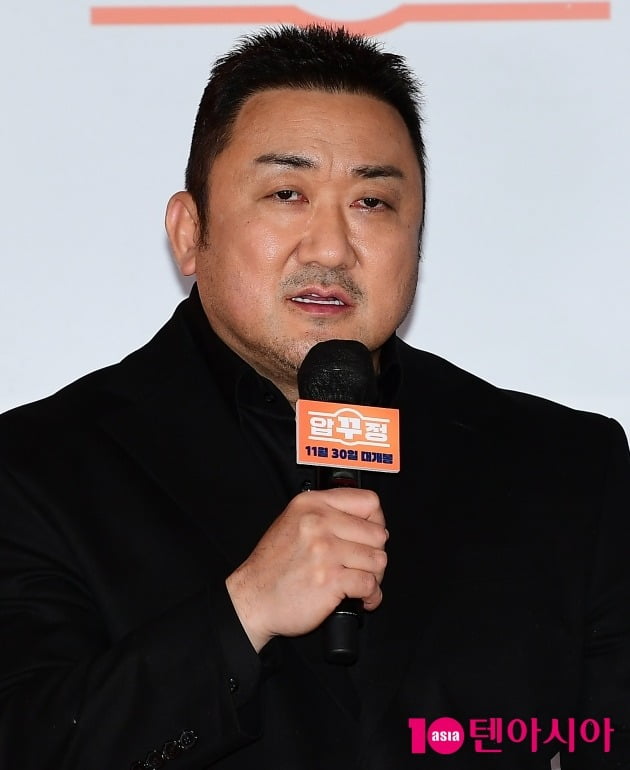 [TEN 포토] 마동석 "압꾸정은 정경호 영화다"