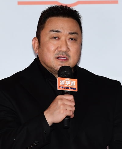 [TEN 포토] 마동석 "압꾸정은 정경호 영화다"