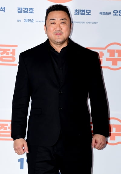 [TEN 포토] 마동석 '부드러운 미소'