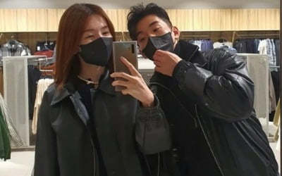 조예영♥한정민, '척하면 척' 천생연분이네…올블랙 데이트룩
