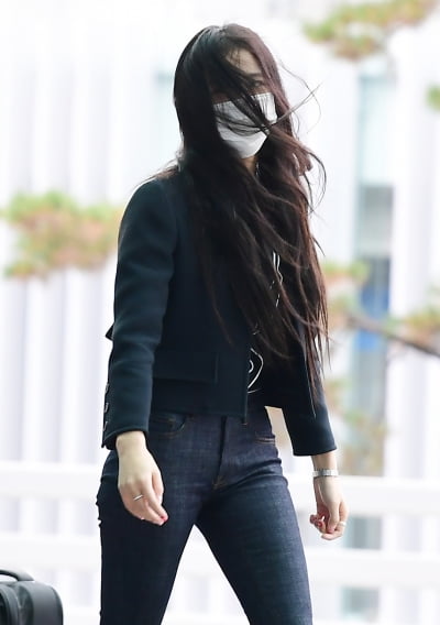 [TEN 포토] 블랙핑크 지수 '바람도 질투하는 미모'