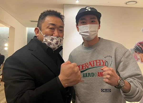 이준영, '예정화♥' 마동석 만났다…옆에 서도 덩치 안 밀리네