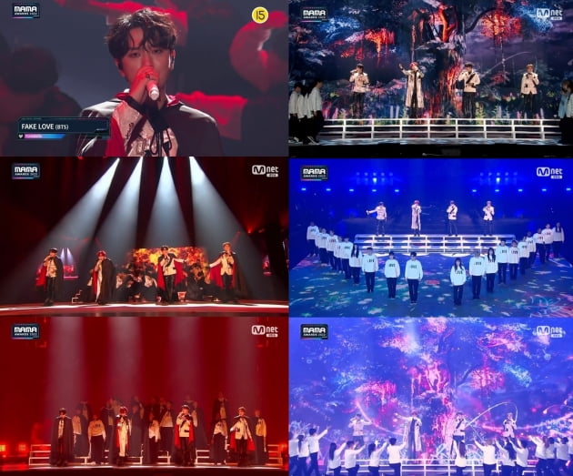 '김연아♥' 고우림의 포레스텔라, 日 홀렸다…'MAMA' 가득 채운 존재감