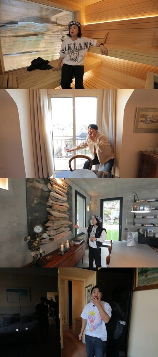 장동민 "신혼 여행도 안가"…파리 집에서 '에펠멍' ('구해줘 홈즈')