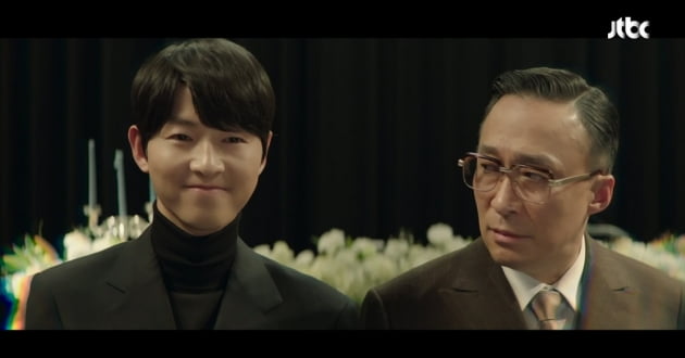 [종합] 송중기, '순양의 주인' 될 기회 잡았다…이성민 "장자 승계 원칙 없다" 선언('재벌집')
