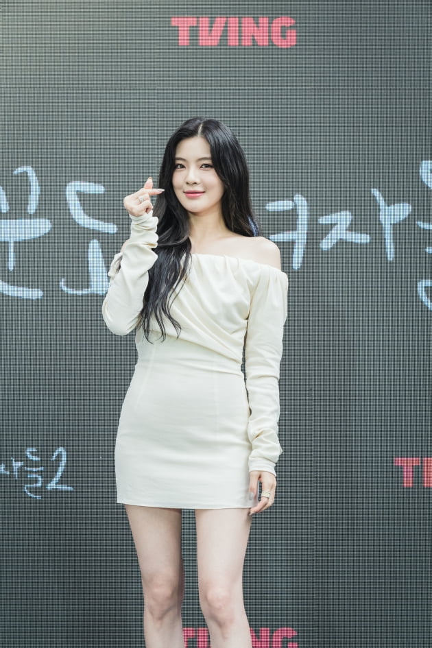 6일 티빙 오리지널 시리즈 '술꾼도시여자들2'의 온라인 제작발표회가 열렸다. 배우 이선빈. / 사진제공=티빙