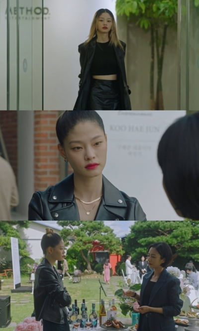 곽선영, '신예' 김아현에 적극 구애…세계적인 모델 포스에 깜짝('연매살')
