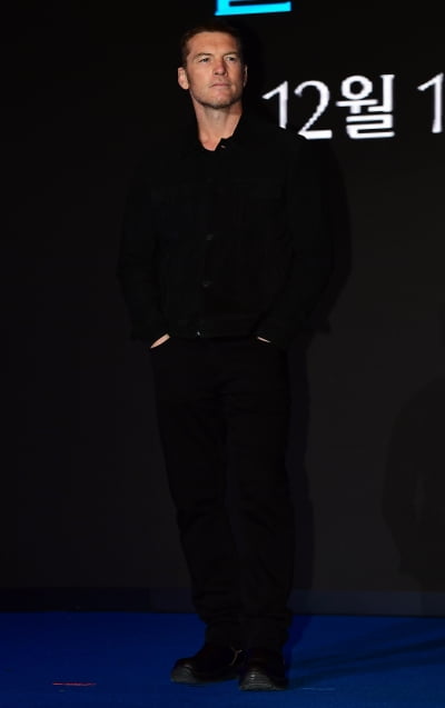 [TEN 포토] 샘 워싱톤 '분위기가 다른 잘생김'(아바타: 물의 길)