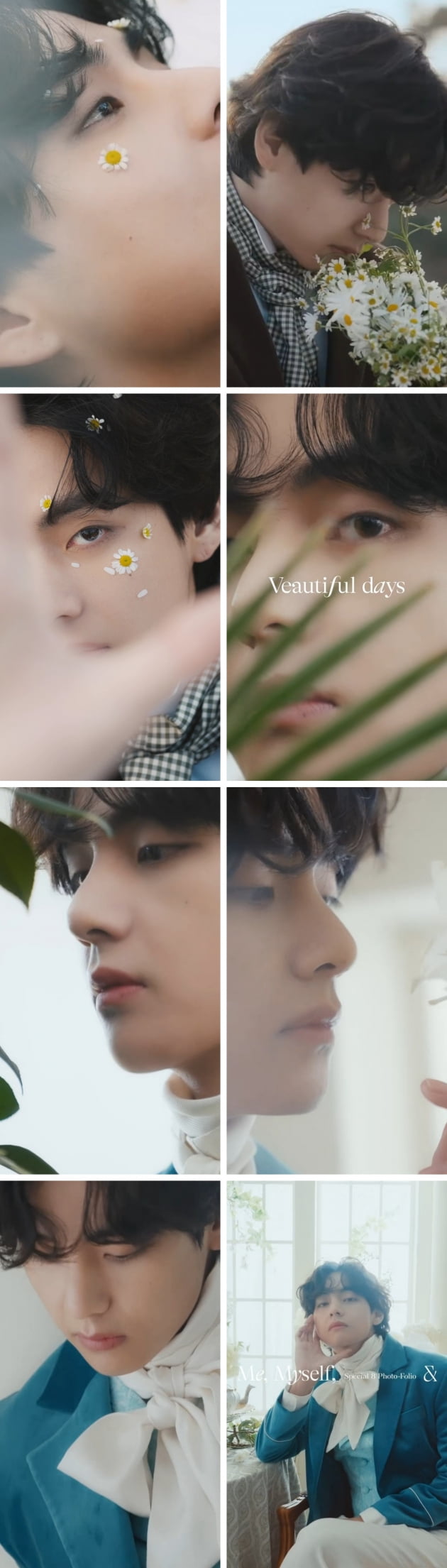 방탄소년단 뷔, ‘Veautiful’ 화보 샘플러 "시대를 초월한 아름다움"