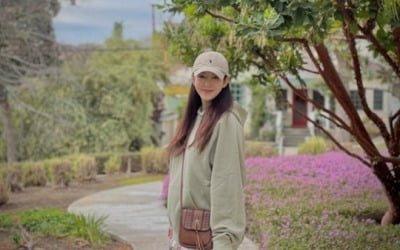 나혜미, 美에서 전한 태교 근황…'D라인'에 ♥에릭 만족