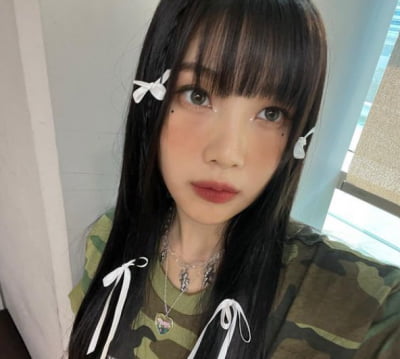 레벨 조이, ♥크러쉬가 또 놀랄 깜찍함…리본이 주렁주렁