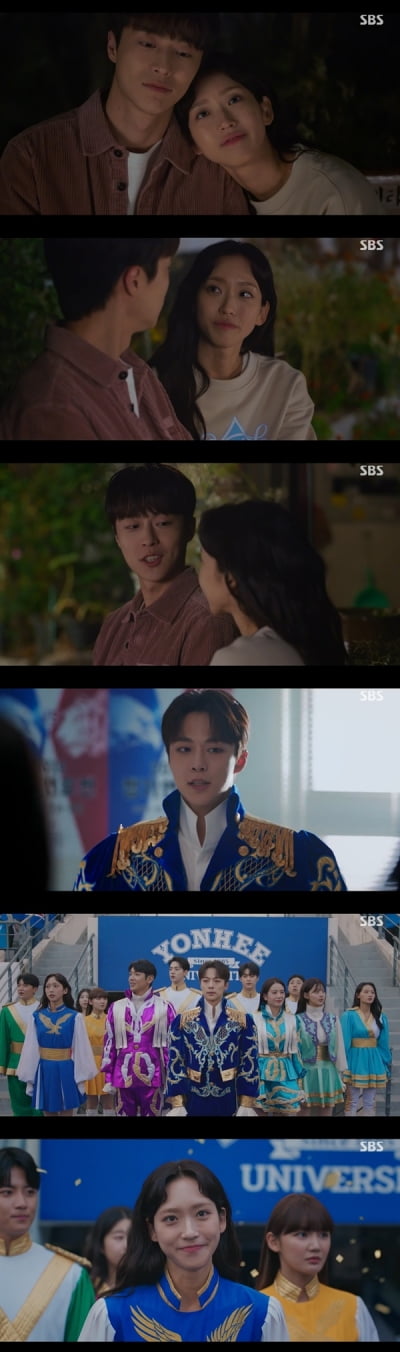 [종합] '청춘' 한지현, ♥배인혁과 꽉 찬 해피엔딩 "오빠를 만나 얼마나 다행"('치얼업')