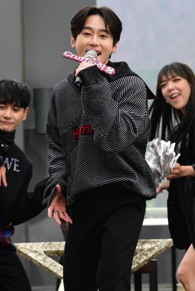 [TEN 포토] 크러핀 하용 '공연을 해도해도 배고파서 무대에 계속 서고싶다'