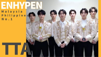 ENHYPEN, 높아진 글로벌 위상…2023년에도 비상은 계속 [TTA-필리핀·말레이시아1위]