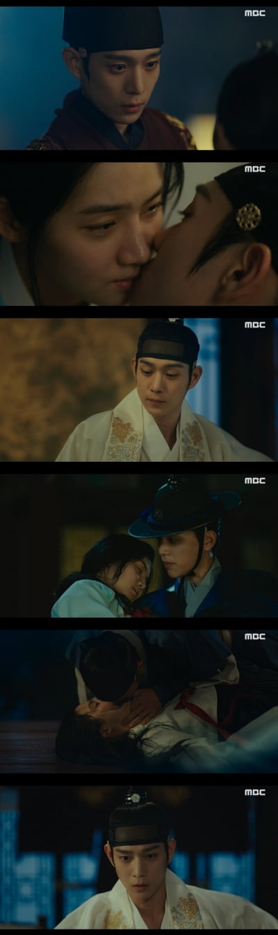 [종합] 박주현, 김영대 끌어당겨 입맞춤 "그때 왜 저한테 입 맞추셨습니까?"('금혼령')