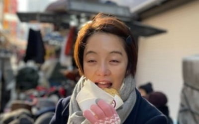 황보라, 호떡 먹다 ♥차현우에게 화난 이유…"사진 더럽게 못 찍어주네"