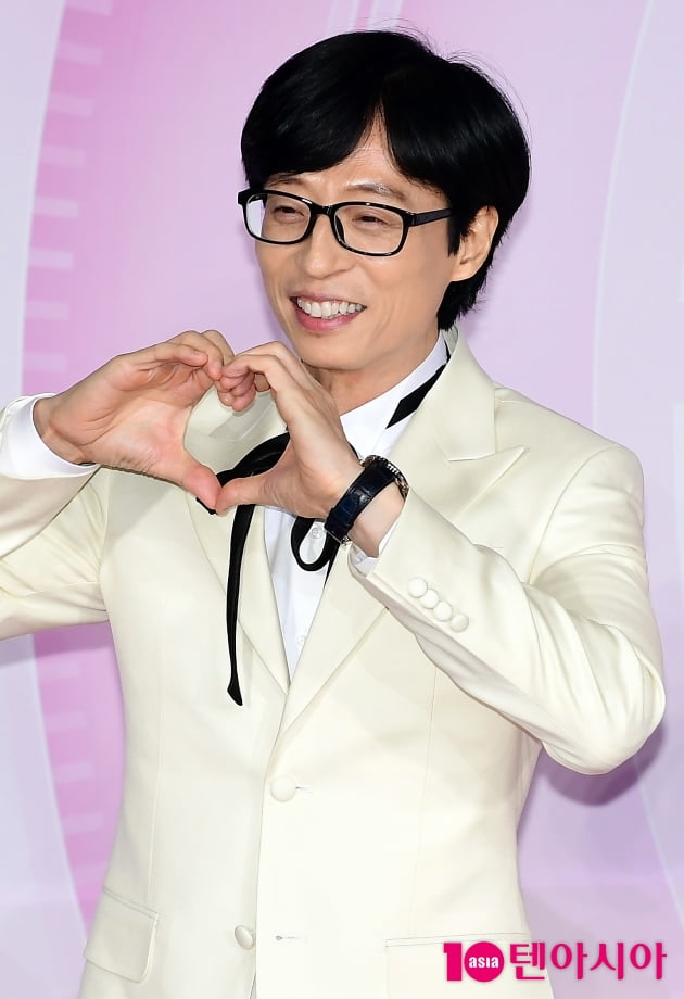 [TEN 포토] 유재석 '유느님 흐믓한 미소'