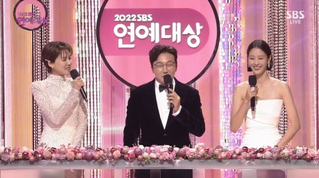 유재석, '대상 후보'인데…김종국과 'SBS 연예대상' 커플상 "처음"