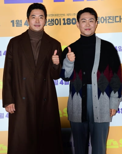 [TEN 포토] 권상우-오정세 '천만배우와 매니저'