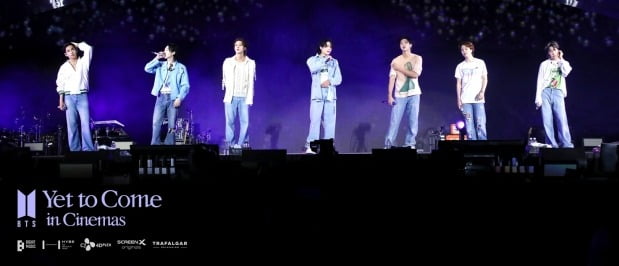[공식] 방탄소년단 완전체 마지막 콘서트…'옛 투 컴 인 시네마', 내년 2월 1일 개봉