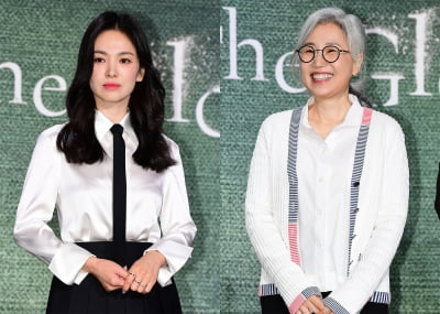 [종합] "낯설 수도"…'뺨 맞은' 송혜교X'머리 새하얘진' 김은숙, 멜로 아닌 복수극 '더 글로리'