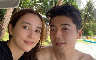 한혜진, ♥기성용과 괌서 힐링 가족 여행 중…여전히 알콩달콩