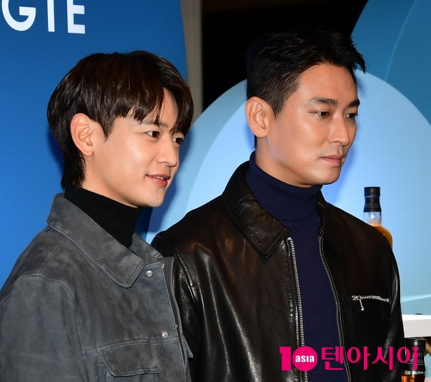 [TEN 포토] 샤이니 민호-주지훈 '오늘도 잘생김'