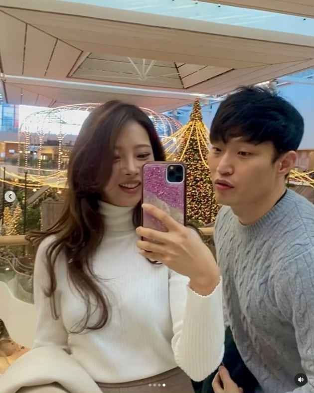10기 옥순♥유현철, 서울 한복판에서 손깍지+입술 쭉…"함께한 소중했던 시간"
