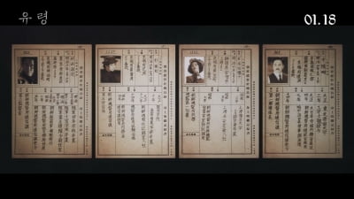 재력가 딸 이하늬→좌천된 설경구…'유령' 캐릭터 포스터 공개 '궁금증↑'