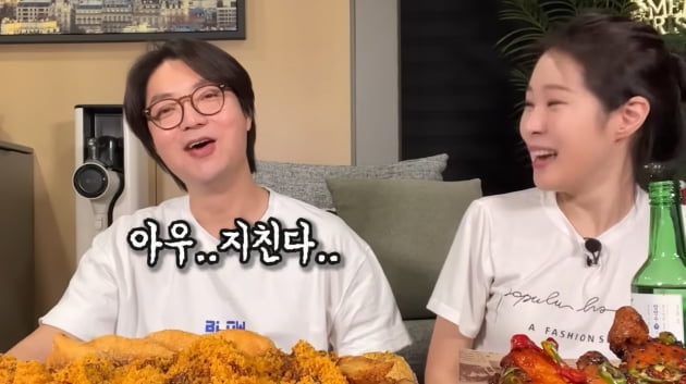 김태현, 신혼인데 "아우 지친다"…♥미자 애교에 "개 성격+고양이상"('미자네 주막')