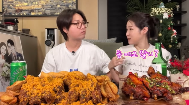 김태현, 신혼인데 "아우 지친다"…♥미자 애교에 "개 성격+고양이상"('미자네 주막')