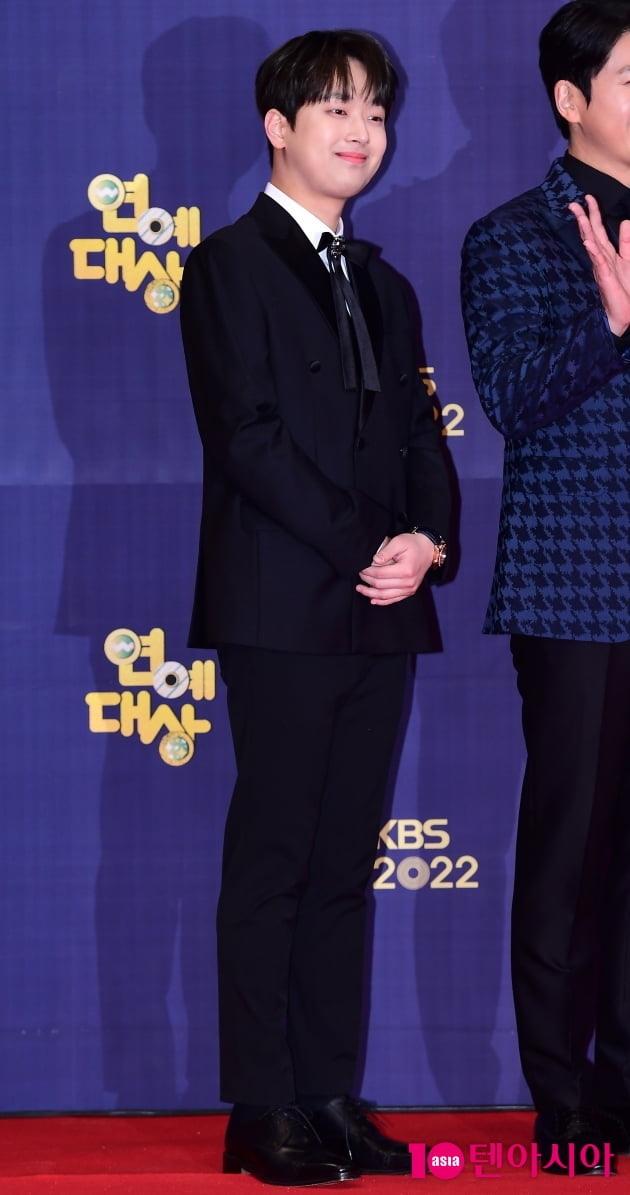 [TEN 포토] 이찬원 '3사 연예대상 수상을 꿈꾸며'