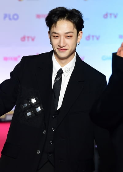 [TEN 포토] 스트레이키즈 방찬 '싱글벙글'