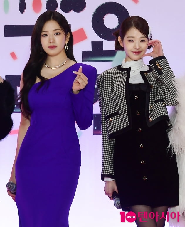 [TEN 포토] 아이브 안유진-장원영 '예쁜애 옆에 또 예쁜애'