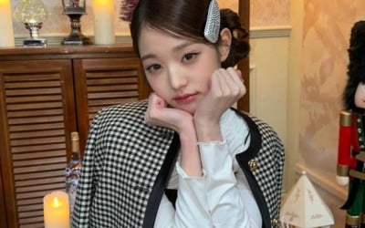 아이브 장원영, 독보적인 비주얼 '눈길'…인형 미모→모델 같은 비율