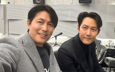 정우성·이정재, '청담 부부'의 훈훈 비주얼…연말에도 '이상無' 애정전선
