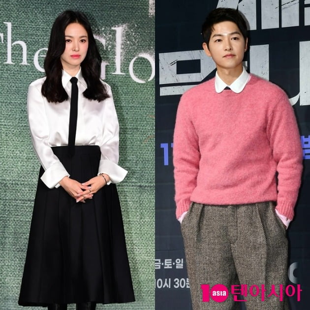 배우 송혜교, 송중기./사진=텐아시아DB