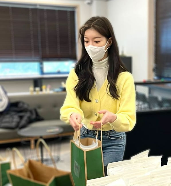 '모태범♥' 임사랑, 1등 신부감이 여기 있네…착한 마음씨에 시댁도 감동할듯