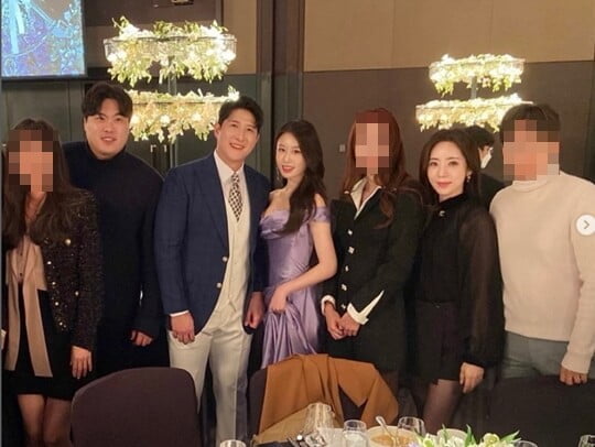 '치과의사♥' 정순주 아나운서, 지연♥황재균 결혼식 참석…류현진도 보이네