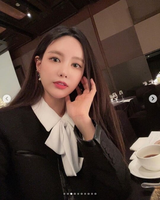 티아라 큐리, 지연♥황재균 결혼식 참석 "막내야, 평생 행복했으면 좋겠다"